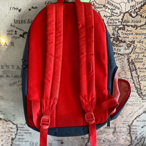 HERSCHEL CAMO RED AND BLEU BACKPACK - Picture 5 of 6